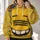 Yellow School Bus Costume for Halloween Parties, Cosplay and School Spirit Fans All-over Print Hoodie (Lightweight) - 2