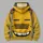Yellow School Bus Costume for Halloween Parties, Cosplay and School Spirit Fans All-over Print Hoodie (Lightweight) - 5