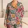 Pink Garden Roses And Hibiscus For Sunny Beach Days And Summer Playtime Satin Pajamas Set - 1