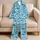Ocean Sharks and Whale Sharks for Cozy Bedtime Adventures and Coastal Fun for Boys Satin Pajamas Set - 5