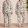 Rustic Cow Silhouettes for Cozy Farmhouse Nights and Country Living Gifts Satin Pajamas Set - 2