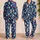 Red White and Blue Ice Cream Cones and Popsicles for Summer Adventures with Toddlers Satin Pajamas Set - 2