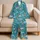 Undersea Sea Life Creatures for Summer Beach Adventures and Curious Young Ocean Explorers Satin Pajamas Set - 5