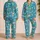 Undersea Sea Life Creatures for Summer Beach Adventures and Curious Young Ocean Explorers Satin Pajamas Set - 2