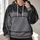 Dark Feathered Gray Costume Surface for Halloween Cosplay and Dedicated Gaming Fans All-over Print Hoodie (Lightweight) - 2