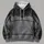Dark Feathered Gray Costume Surface for Halloween Cosplay and Dedicated Gaming Fans All-over Print Hoodie (Lightweight) - 4