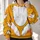 Orange Fox Tail Costume Look For Halloween Cosplay Fans And Family Group Celebrations All-over Print Hoodie (Lightweight) - 2