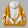 Orange Fox Tail Costume Look For Halloween Cosplay Fans And Family Group Celebrations All-over Print Hoodie (Lightweight) - 5