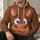 Silly Horse Face Costume for Halloween Parties, Family Cosplay, and Festive Vacations All-over Print Hoodie (Lightweight) - 6