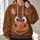 Silly Horse Face Costume for Halloween Parties, Family Cosplay, and Festive Vacations All-over Print Hoodie (Lightweight) - 2