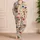 Vintage Baseball Gear and Ballpark Snacks for Cozy Family Game-Day Weekends Together Satin Pajamas Set - 4