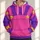 Purple Bunny-Ear Overall Costume Look for Halloween Parties and Cosplay Events All-over Print Hoodie (Lightweight) - 1