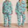 Cheerful Red Crab Sea Creatures for Sunny Coastal Home Days and Little Boys' Lounging Satin Pajamas Set - 2