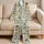 Jungle Animals and Lush Leaves for Cozy Forest-Themed Family Lounging Satin Pajamas Set - 5