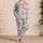 Donut And Ice Cream Treats For Cozy Dessert-Lover Weekends And Sweet Summer Getaways Satin Pajamas Set - 4