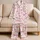 Pink Ribbon Bows for Cozy Bedtime and Sweet Everyday Moments for Little Girls Satin Pajamas Set - 5
