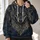 Norse Wolf Head Knotwork for Heritage Gatherings and Outdoor Adventures All-over Print Hoodie (Lightweight) - 2