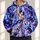 Silver-Haired Energy Warrior Cosmic Battle Scene for Anime Fans and Fantasy Collectors All-over Print Hoodie (Lightweight) - 1
