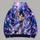 Silver-Haired Energy Warrior Cosmic Battle Scene for Anime Fans and Fantasy Collectors All-over Print Hoodie (Lightweight) - 5