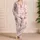 Pink Teddy Bears And Satin Bows For Cozy Family Lounging And Sweet Gift Moments At Home Satin Pajamas Set - 4