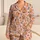 Blush Capybara And Citrus Scenes For Cozy Holiday Mornings And Happy Kids Satin Pajamas Set - 1
