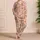 Blush Capybara And Citrus Scenes For Cozy Holiday Mornings And Happy Kids Satin Pajamas Set - 4