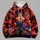 Crimson Lightning Martial Artist for Anime Fans and Action-Loving Friends All-over Print Hoodie (Lightweight) - 4