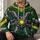 Green Mechanical Tentacle Armor for Halloween Cosplay and Fan Events All-over Print Hoodie (Lightweight) - 6