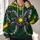 Green Mechanical Tentacle Armor for Halloween Cosplay and Fan Events All-over Print Hoodie (Lightweight) - 2