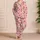 Strawberry Cupcakes And Sweetheart Treats For Cozy Summer Nights For Young Girls Satin Pajamas Set - 4