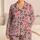 Blush Leopard Spots With Playful Pink Bows For Cozy Summer Lounging And Holiday Gifting Satin Pajamas Set - 1