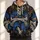 Skull Reaper And Scythe Gothic Art For Halloween And Dark Streetwear Fans All-over Print Hoodie (Lightweight) - 1