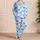 Blue 67 Numbers and Ribbon Bows for Cozy Birthday Mornings and Playful Kids Satin Pajamas Set - 4