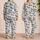 Cinnamon Dachshunds With Blue Stripes For Cozy Lounging And Dog Lovers Satin Pajamas Set - 2