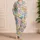 Colorful Easter Eggs And Spring Flowers For A Cheerful Kids' Easter Celebration Satin Pajamas Set - 4