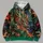 Emerald Dragon And Tropical Flames For Bold Fantasy Streetwear Enthusiasts All-over Print Hoodie (Lightweight) - 4