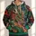 Emerald Dragon And Tropical Flames For Bold Fantasy Streetwear Enthusiasts All-over Print Hoodie (Lightweight) - 1