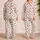 Sweet Cherry Pair Motifs for Sunny Summer Mornings and Cozy Family Getaways Satin Pajamas Set - 2