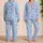 Blue Koala Faces And Pink Hearts For Cozy Family Lounging And Bedtime Satin Pajamas Set - 2