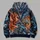 Mythical Dragon Phoenix Tiger Turtle Art for Bold Festival Nights and Streetwear Fans All-over Print Hoodie (Lightweight) - 5