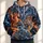 Mythical Dragon Phoenix Tiger Turtle Art for Bold Festival Nights and Streetwear Fans All-over Print Hoodie (Lightweight) - 1