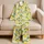 Lemon And Gingham Bow Motifs For Cheerful Summer Lounging And Cozy Home Days For Kids Satin Pajamas Set - 5
