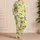 Lemon And Gingham Bow Motifs For Cheerful Summer Lounging And Cozy Home Days For Kids Satin Pajamas Set - 4