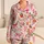 Pink Coastal Bows, Shells And Strawberries For Sweet Summer Holiday Lounging Days Satin Pajamas Set - 1