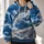 Silver Sailfish and Stormy Ocean Scenes for Coastal Adventure and Sea Lovers All-over Print Hoodie (Lightweight) - 2