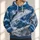 Silver Sailfish and Stormy Ocean Scenes for Coastal Adventure and Sea Lovers All-over Print Hoodie (Lightweight) - 1