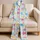 Colorful Starfish and Sand Dollars for Bright Summer Beachside Days for Kids Satin Pajamas Set - 5