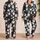 Cute Black, White And Blue Cats For Cozy Lounging And Relaxed Home Days Satin Pajamas Set - 2