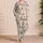 Whimsical French Cat Companions and Rose Bouquets for Cozy, Charming Gift Giving Anytime Satin Pajamas Set - 4