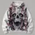 Pink Horror Skull Motif for Alternative Nightlife and Everyday Streetwear Style All-over Print Hoodie (Lightweight) - 4